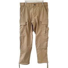 5.11 Men’s Regular Fit Flex-Tac TDU RipStop Cargo Pant 34×32 Khaki 74098 EUC!!