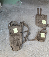 USMC Tactical Hydration Pack Backpack, 1 Qt Canteen Cover Saw Gunner Pouch