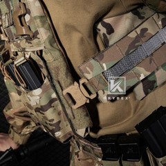 KRYDEX Quick Release Metal Buckle Cummerbund Adapters For AVS FCPC Coyote Brown