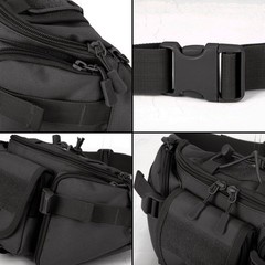 Lightweight Tactical Bum Bag with Hidden Pocket – Ideal for Outdoor Adventures