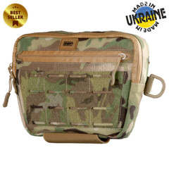 Tactical Drop Pouch Tool Organizer for Plate Carrier Vest Cordura 1000D Multicam