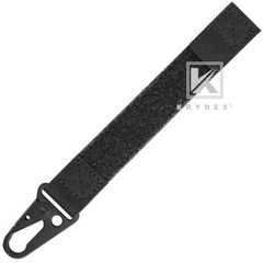 KRYDEX Tactical Hook Strap Clip Keychain Carabiner fit MOLLE Belt/Tactical Vest