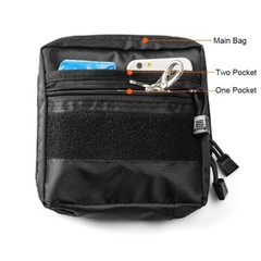 Tactical Molle Pouch Multifunctional Storage Bag Medical EDC Utility Tool Bag