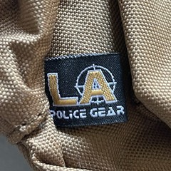 LAPG Bail Out Bag Tactical Brown LA Police Gear with Shoulder Strap -USA Seller
