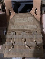 BattleVest V1 Lite | Tactical Vest | Lightweight Quality Tan Plate Carrier