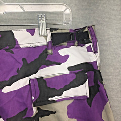 Rothco Uniform Camo Cargo Purple Gray Black Size XL REG Cotton Blend