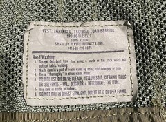 USGI Enhanced Tactical Load Bearing Vest with Web Belt BDU “FAIR”