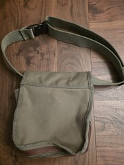 BOYT Green Canvas/ Leather Hunting Shotgun Skeet Shooting Shell Ammo Pouch Bag