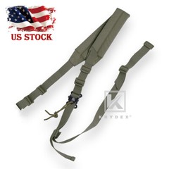 KRYDEX MK2 Sniper Sling Padded Lightweight Quick Tactical 2 Point Ranger Green