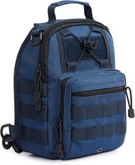 7L Water-Resistant Tactical Backpack – Small Sling Pack for Sports and Travel
