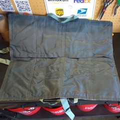 GENUINE US MILITARY BULLDOG ACCESSORY BAG. ACU CAMOUFLAGE DURABLE & WELL MADE !