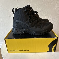 ORIGINAL SWAT Men’s Sz 5 173001 Alpha Fury 6” Tactical Black Boots NEW