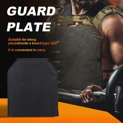 1 PAIR Level IIIA 3A Soft Bulletproof Body Armor Plate 10×12″ Light Weight