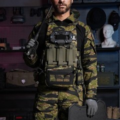 IDOGEAR OUTDOOR G3 Combat Shirts Camo Military Shirts with 4 Pockets Tactical
