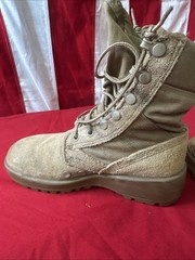 MCRAE Boots Mens 4W Combat Hot Weather Tactical Coyote Brown E338