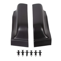Ecotric Abs Cab Corner Covers Compatible 2004-2008 Ford F-150 F150 4 Door Crew