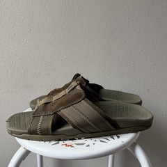 VIKTOS Men’s Lightweight Casual Ruck Recovery MC Slide Sandals Olive Green Sz 12