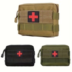 Tactical Waist Bag Durable Nylon Multi Pocket for Outdoor Hunting EDC Medical