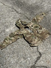 Multicam Tactical Hooded Jacket, Unisex Adults Size M Cotton Blend