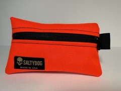 Saltydog USA Made 500D Cordura Blaze Orange Zipper Pouch 6×4 Tactical EDC