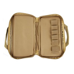 Tactical Handgun Bag Soft Padded Portable Gun Case Carrying Pistol Storage Case