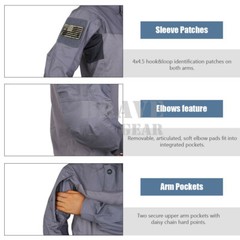 Emerson ARC Leaf Assault Shirt Tactical Uniform Tops Long Sleeve w/ Elbow Pads