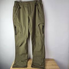 Unbranded Mens Size 40 x 32 Brown Tactical Pants Cargo Outdoors Camping Field