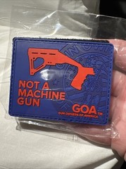 2025 Shot Show GOA Gun Owners America Patch Las Vegas, NV