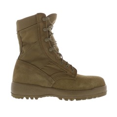 McRae Tactical HW CB Made In USA 8989 Mens Brown Wide Suede Tactical Boots 6