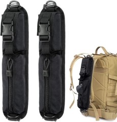 2Pack Tactical Molle Accessory Pouch Backpack Shoulder Strap Additional Tool Bag
