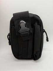 New Tactical Style Molle Pouch Waist Bag Outdoor Pack Black Nylon