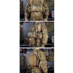 Quick Release Tactical Outdoor Vest for Ment Adjustable Breathable Weighted V…