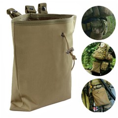 Tactical Molle Dump Pouch Drawstring Magazine Dump Bag Utility Belt Ammo Pouch