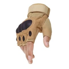 Tactical Fingerless Gloves for Men & Military Combat Shooting Half-Finger Gloves