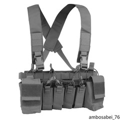 Tactical Chest Rig MilitaryFan Collection Lightweight Included Feature Pack Prop