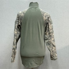 Massif Mountain Gear Combat Shirt Men’s M Long Sleeve Cotton Blend Camouflage