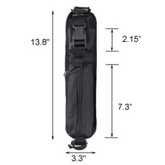 2pcs Tactical Molle Shoulder Strap Bag for Backpack Accessory Pouch Tools Pouch