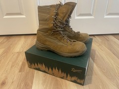 Danner USMC Reckoning 8″ Brown Tactical Boots Made in USA Men US 11 Medium 53231
