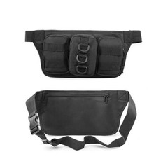 Tactical Molle Shoulder Bag Waterproof Waist Bag Sling Pack for Men Women