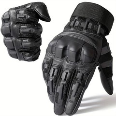 Men’ Tactical Shooting Gloves Military Combat Full Finger Protection Work Gloves