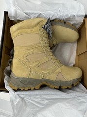 * ROTHCO * DESERT FORCED ENTRY DEPLOYMENT BOOT ‘ TAN ‘ SIZE 9R ‘ 8IN TALL ‘