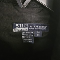 5.11 Tactical TDU Jumpsuit 75004 44R Black NEW w/ Tags Kneepads Included