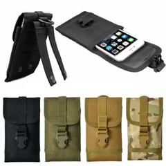 Universal Tactical Molle Cell Phone Holster Bag Waist Case Belt Pack Bag Pouch