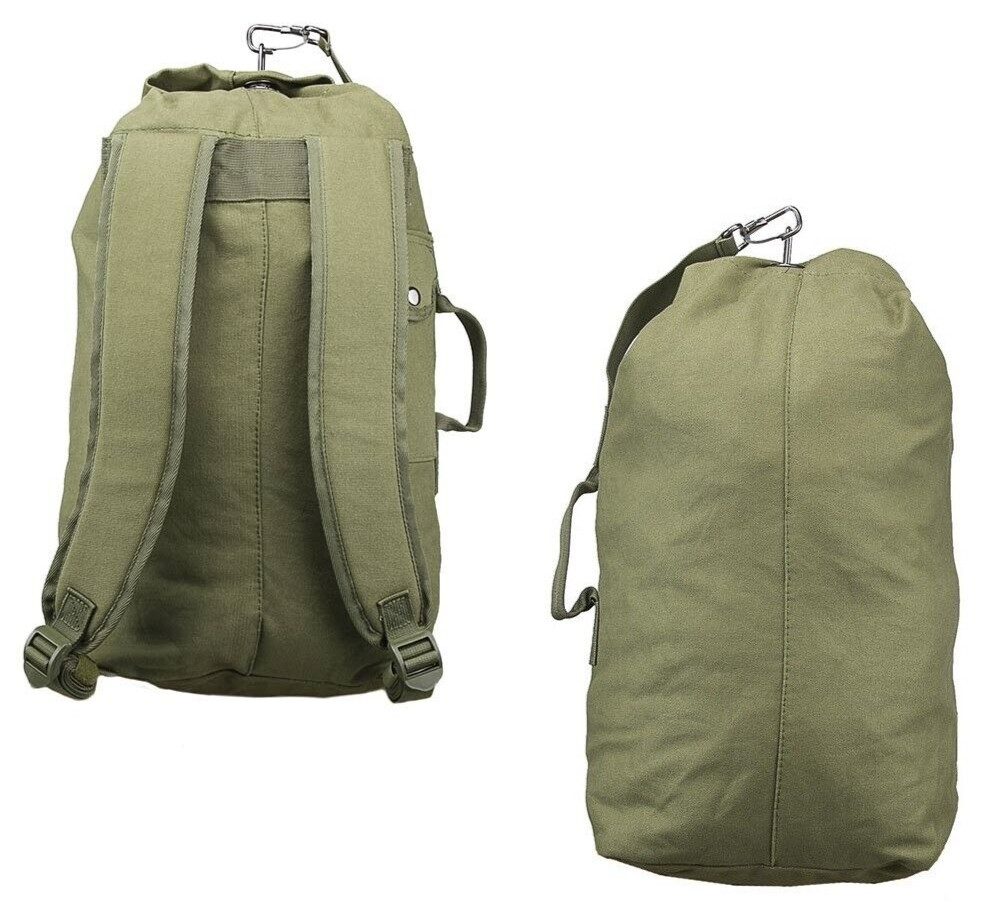 VISM GI Duffel Bag Backpack SMALL Sea-Bag Top-Load tactical camp hunt travel ODG