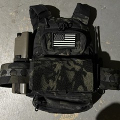 Defense Mechanisms MEPC V2 Medium Multicam Black + Ferro Concepts Pouches