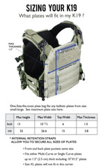 Agilite K19 Plate Carrier 3.0 –One-Size Fits All, Quick-Release, MULTICAM
