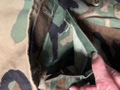 Military Jacket BDU Adult M Short Woodland Camouflage Combat Armed Forces