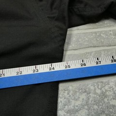 Tru Spec Tactical Shirt Adult Large Black Ripstop Button Up Canvas CPS Systems
