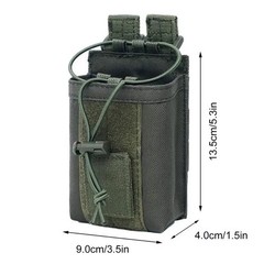 Tactical Radio Holder Holster Molle Radio Pouch Universal Walkie Talkie Holster