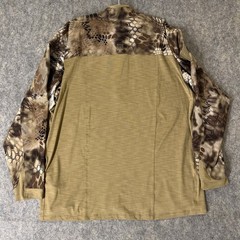 5.11 Tactical Kryptek Highlander Camo Combat Shirt Men’s 2XL 1/4 Zip Pullover